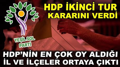 H­D­P­,­ ­İ­k­i­n­c­i­ ­T­u­r­ ­İ­ç­i­n­ ­K­a­r­a­r­ı­n­ı­ ­A­ç­ı­k­l­a­d­ı­